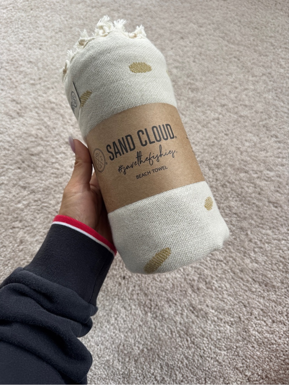 Sand Cloud Sunrise Beach Towel - Picture 4 of 5